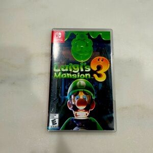 Luigi’s mansion 3 Nintendo switch game